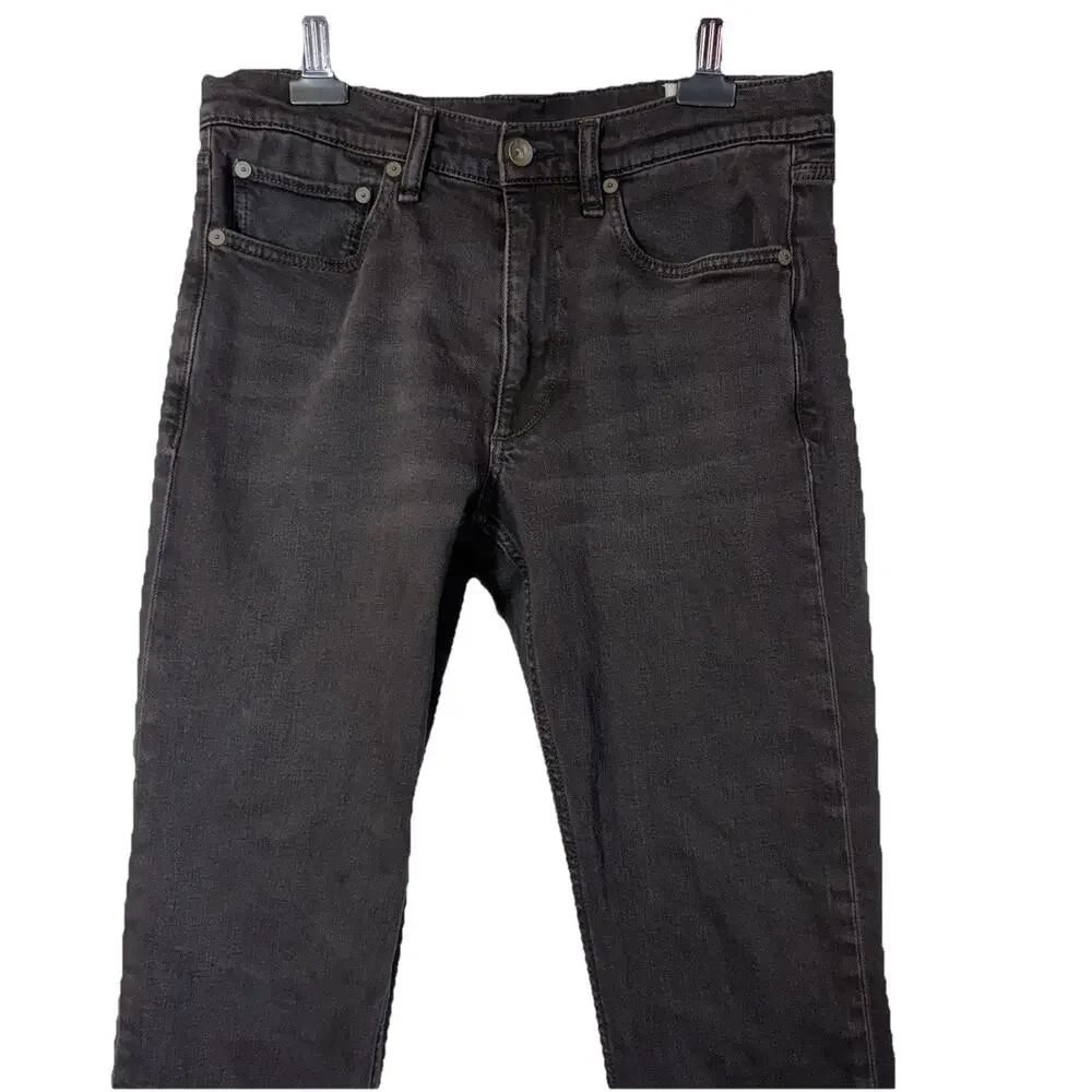 rag & bone Fit 2 Rogen Men 's Denim Slim Jeans - Black Dark Gray, 31 x 32